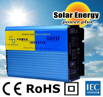 Inverter Καθαρού Hμιτόνου 600Watt-750VA/12V