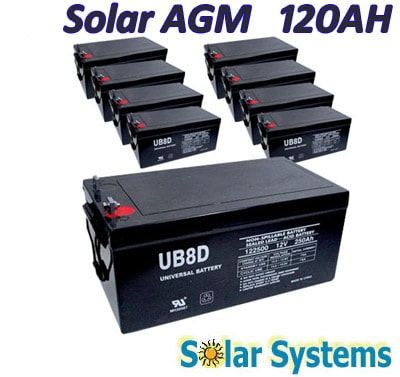 Battery AGM 120ah