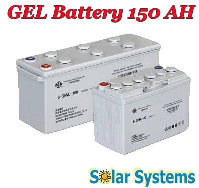 Battery Gel 150AH (Ασιατικών αγορών)