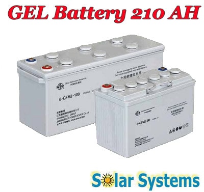 Battery Gel 210AH
