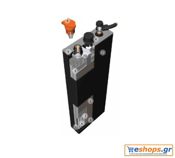 8 PzB 600 2V Μπαταρία SUNLIGHT βαθιάς εκφόρτισης