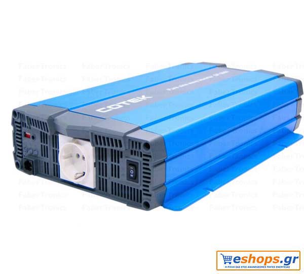 Inverter Καθαρού Ημιτόνου Cotek SP2000-224 SP 2000W 24V