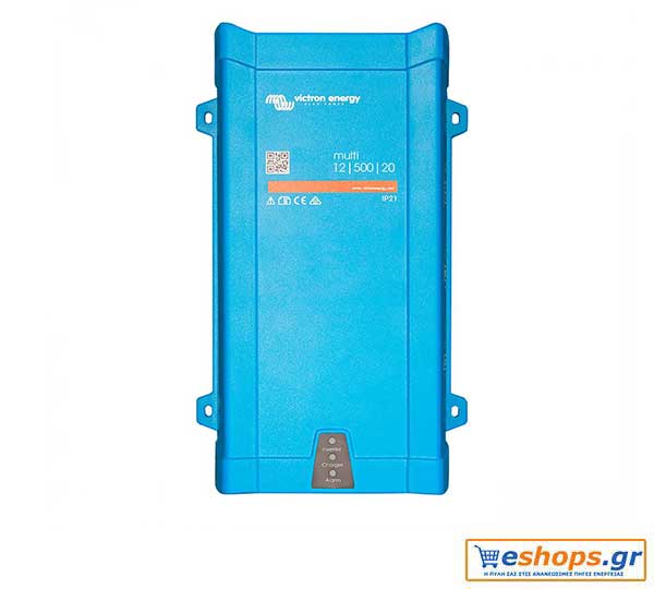 MultiPlus 12/500/20-16 - Inverter Καθαρού Ημιτόνου 430W για Φωτοβολταϊκά