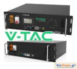 Μπαταρίες V-TAC Μπαταρία LiFePO4 τύπου rack 5.12KWh 11377 VT 48100E 51.2V για φωτοβολταϊκά τιμές, προσφορές, τιμές, datasheet/ manual, αποθήκευση