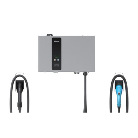 Delta DC 25kW Wallbox EVDE25D4DUM 4m (καλώδιο CCS2+CHAdeMO), (25kW), μεγ. 62A, 3Φ 380V, RFID, 3G