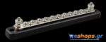 Victron Busbar 150A 2P (20 screws + cover) Διανομή DC Victron (Lynx & Busbars) φωτοβολταϊκα αυτόνομα eshops.gr