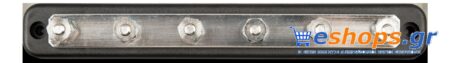 Victron Busbar 150A 6P + cover Διανομή DC Victron (Lynx & Busbars) φωτοβολταϊκα αυτόνομα eshops.gr