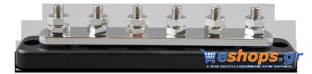 Victron Busbar 250A 2P (6 screws + cover) Διανομή DC Victron (Lynx & Busbars) φωτοβολταϊκα αυτόνομα eshops.gr